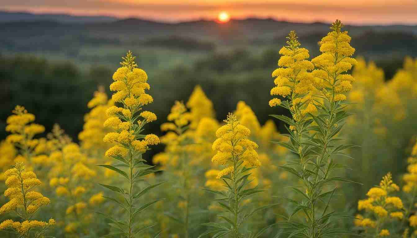Kentucky State Flower Goldenrod, Meaning and Symbolism