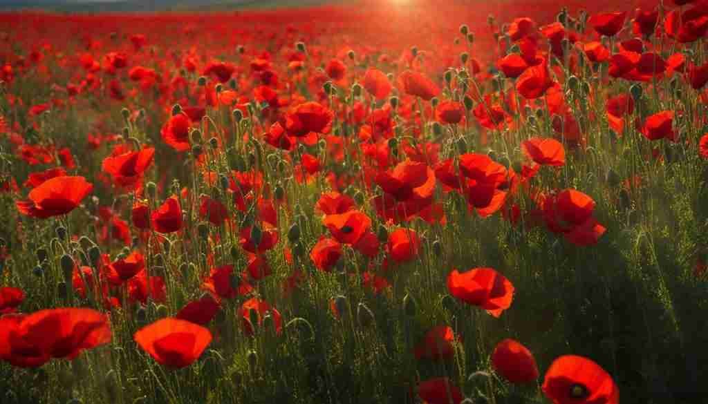 Red Poppy Types Kosovo Wildflowers