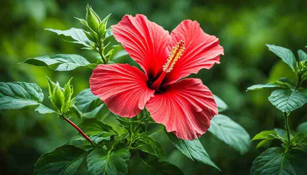 Red Flowers in Cabo Verde
