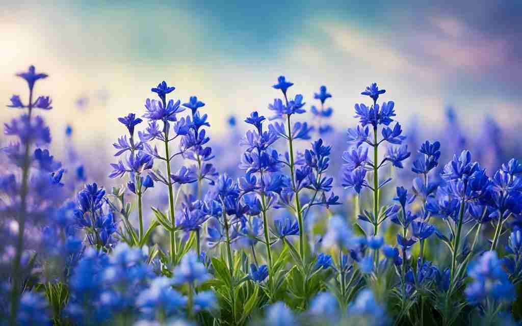 Blue Flowers